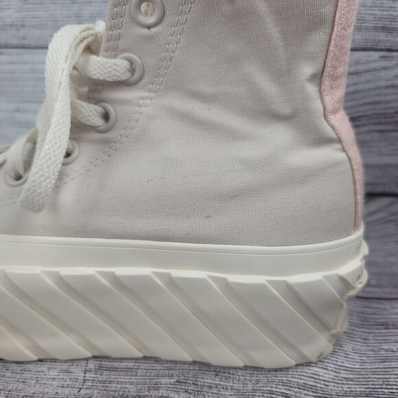 Converse Chuck Taylor All Star Lift 2X Hi 572953C Women Sand Sneaker - Size 5 - Picture 6 of 11